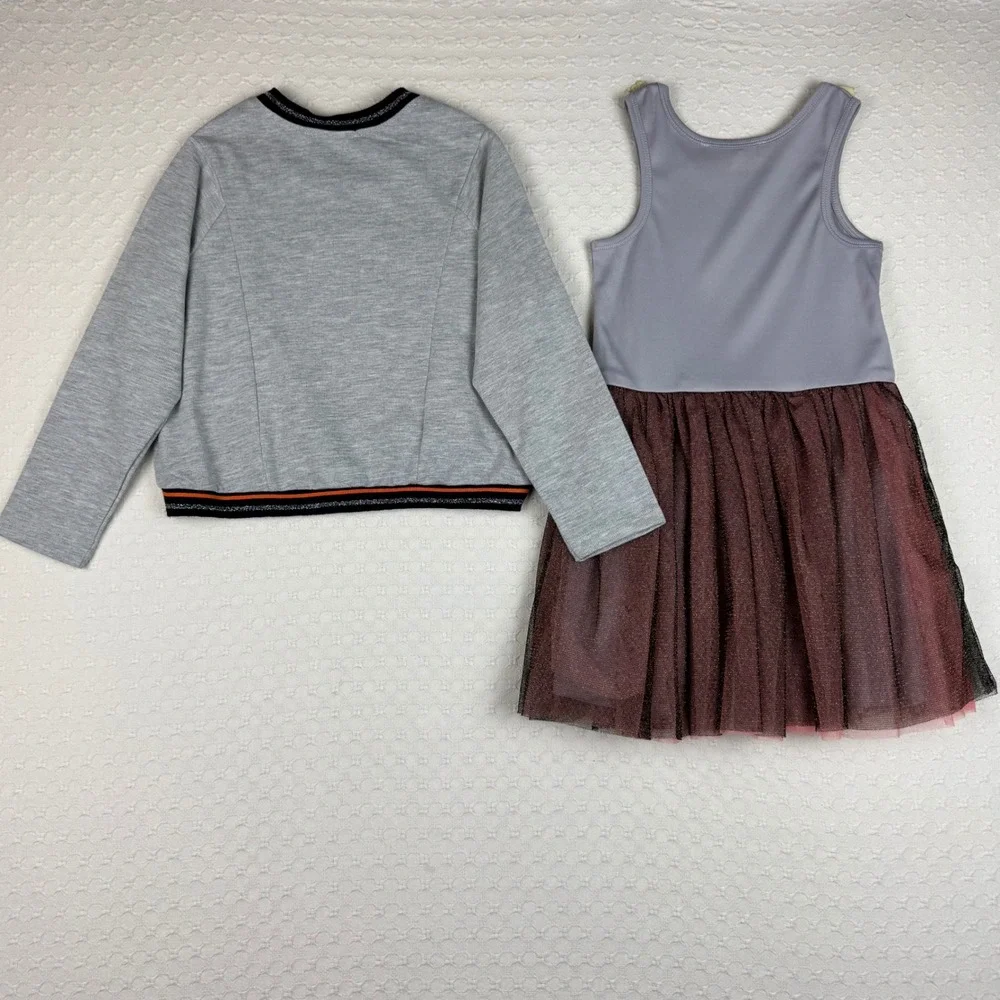 NEW Truly Me Halloween Girls 5 Outfit Set Long Sleeve Sweatshirt and Tutu Dress